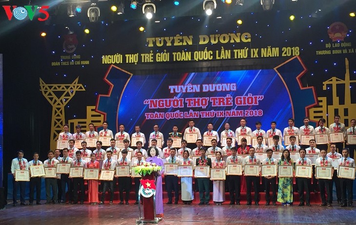 Tuyên dương người thợ trẻ giỏi toàn quốc lần thứ 9 năm 2018 - ảnh 1