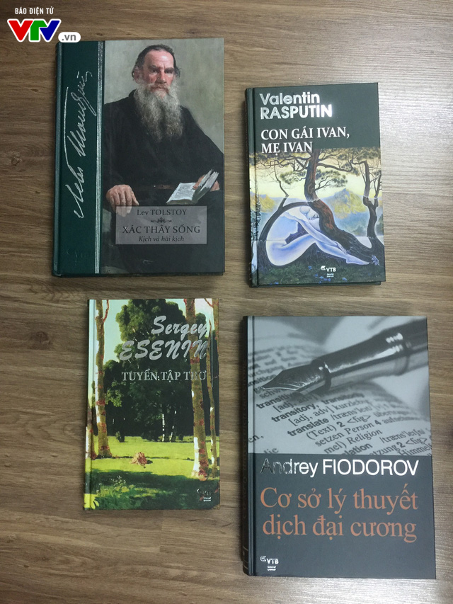 Ra mắt các tác phẩm văn học kinh điển Nga dịch sang tiếng Việt  - ảnh 1