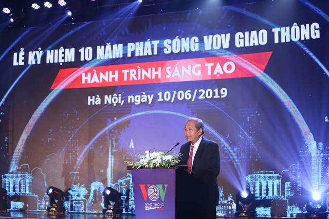 Kỷ niệm 10 năm thành lập kệnh VOVGT - ảnh 1