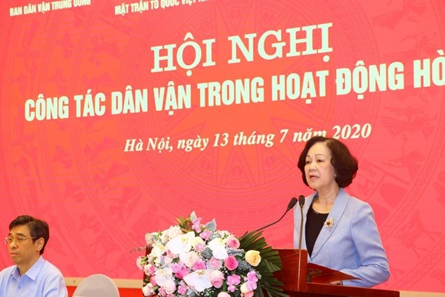 Hội nghị Công tác Dân vận trong hoạt động hòa giải - ảnh 1