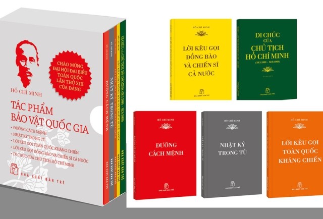 Xuất bản bộ sách “Hồ Chí Minh - Tác phẩm Bảo vật Quốc gia” - ảnh 1