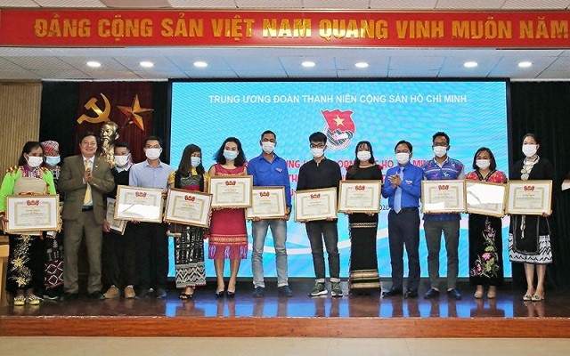 Trung ương Đoàn gặp mặt thanh thiếu niên dự Đại hội đại biểu Dân tộc thiểu số  - ảnh 1