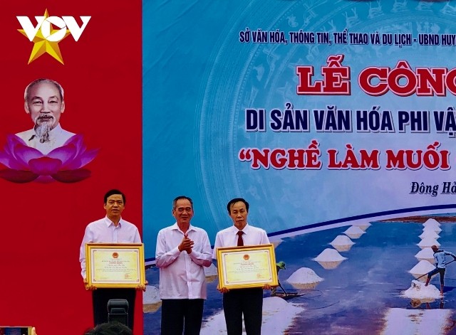 Công bố Di sản văn hóa phi vật thể quốc gia “Nghề làm muối ở Bạc Liêu” - ảnh 1