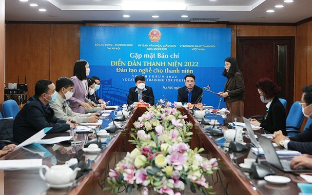 Diễn đàn chính sách quốc gia đối với thanh niên năm 2022 chủ đề “Đào tạo nghề cho thanh niên” - ảnh 1