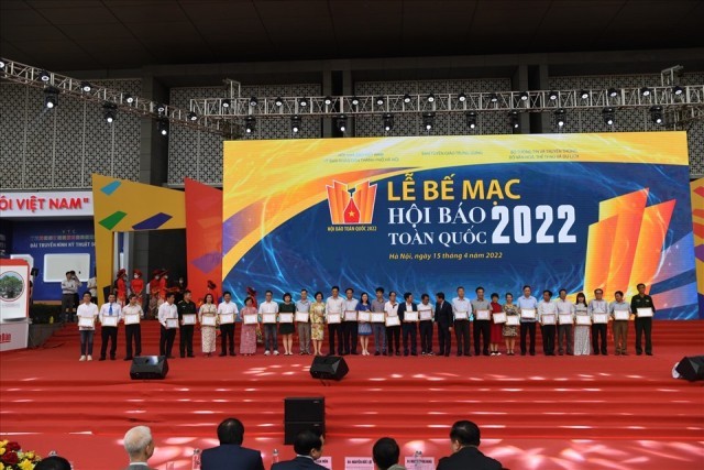 Bế mạc Hội Báo toàn quốc năm 2022: Biểu dương những thành quả lao động xuất sắc của những người làm báo cả nước - ảnh 1