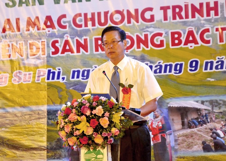 Khai mạc chương trình “Du lịch qua những miền di sản ruộng bậc thang Hoàng Su Phì” 2022 - ảnh 1