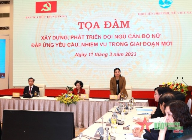 Xây dựng phát triển đội ngũ cán bộ nữ đáp ứng yêu cầu nhiệm vụ trong giai đoạn mới - ảnh 1