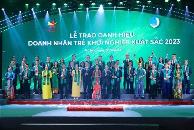 Tôn vinh 81 cá nhân nhận danh hiệu Doanh nhân trẻ khởi nghiệp xuất sắc 2023  - ảnh 1