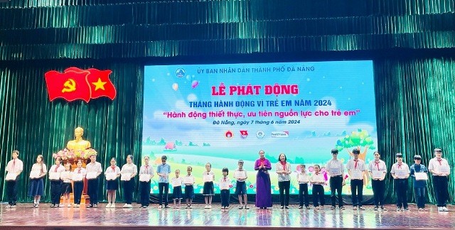 Đà Nẵng phát động Tháng hành động vì trẻ em 2024   - ảnh 1