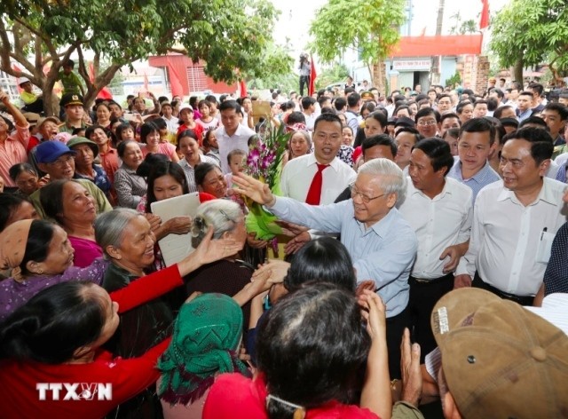 Tình cảm của người dân Việt Nam và bạn bè quốc tế với Tổng Bí thư Nguyễn Phú Trọng  - ảnh 1