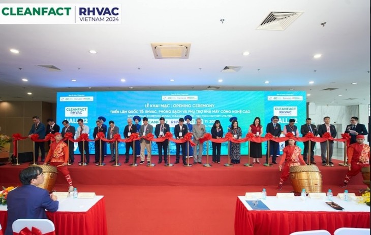 Khai mạc Triển lãm quốc tế CLEANFACT & RHVAC VietNam 2024 - ảnh 1