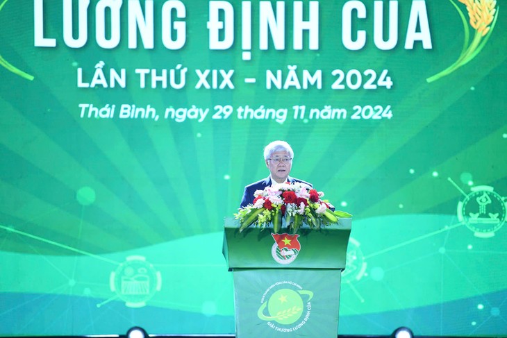 36 nhà nông trẻ xuất sắc nhận Giải thưởng Lương Định Của lần thứ XIX - ảnh 1