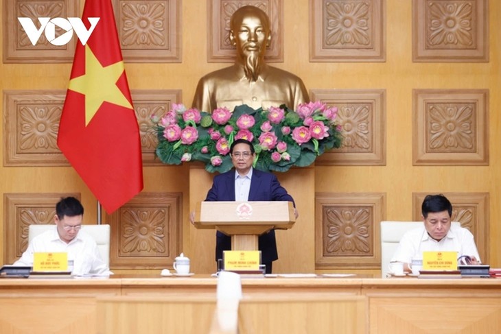 Thủ tướng Phạm Minh Chính chủ trì phiên họp với Hội đồng Tư vấn chính sách - ảnh 1