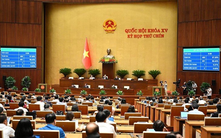 Quốc hội thảo luận về dự thảo Nghị quyết của Quốc hội sửa đổi, bổ sung một số điều của Hiến pháp năm 2013 (lần 2) - ảnh 1