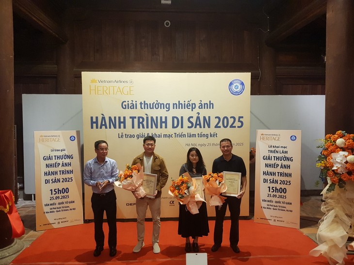 Trao giải và khai mạc Triển lãm “Giải thưởng nhiếp ảnh Heritage - Hành trình di sản 2025” - ảnh 3