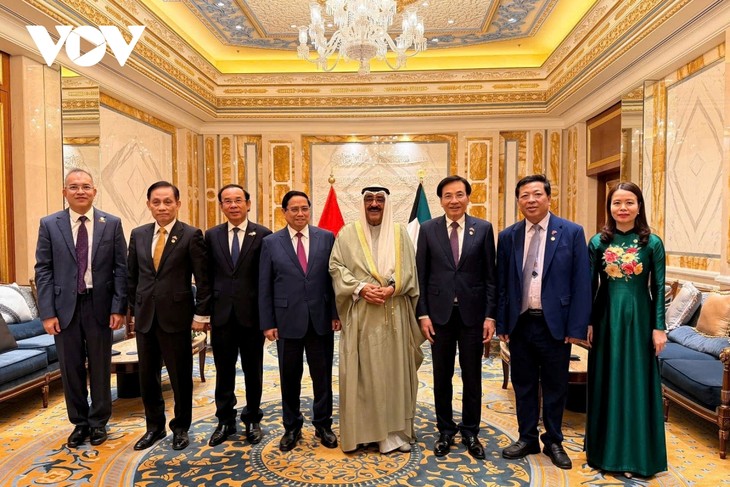 Toàn cảnh chuyến thăm chính thức Kuwait của Thủ tướng Phạm Minh Chính và Phu nhân - ảnh 4