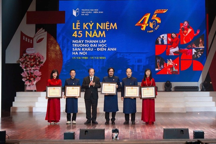 Trường Đại học Sân khấu - Điện ảnh Hà Nội: Nơi đào tạo nhiều tài năng nghệ thuật cho đất nước - ảnh 1