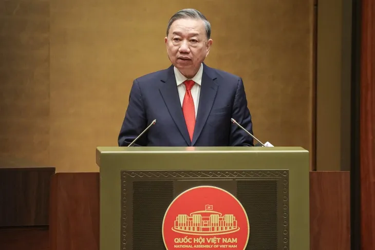 Toàn văn phát biểu của Tổng Bí thư Tô Lâm tại Hội nghị quán triệt và triển khai Nghị quyết Đại hội XIV - ảnh 1