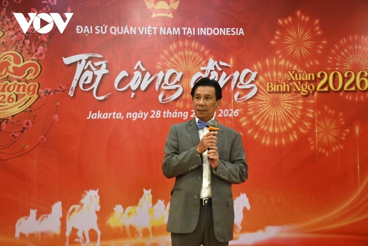 Cộng đồng người Việt tại Indonesia mừng xuân Bính Ngọ 2026 - ảnh 1
