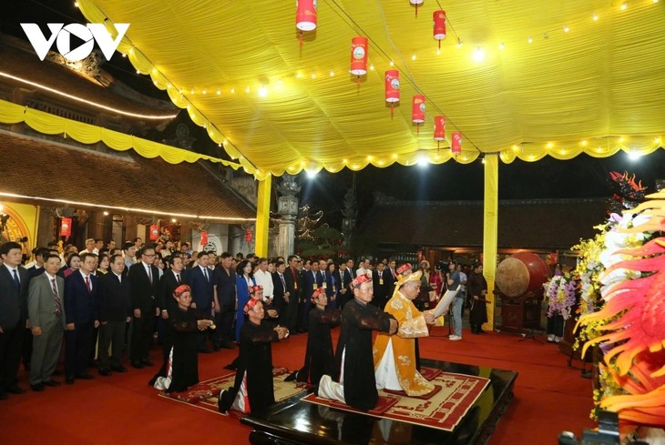 Khai mạc Lễ hội Đền Trần, tỉnh Hưng Yên năm 2026 - ảnh 1