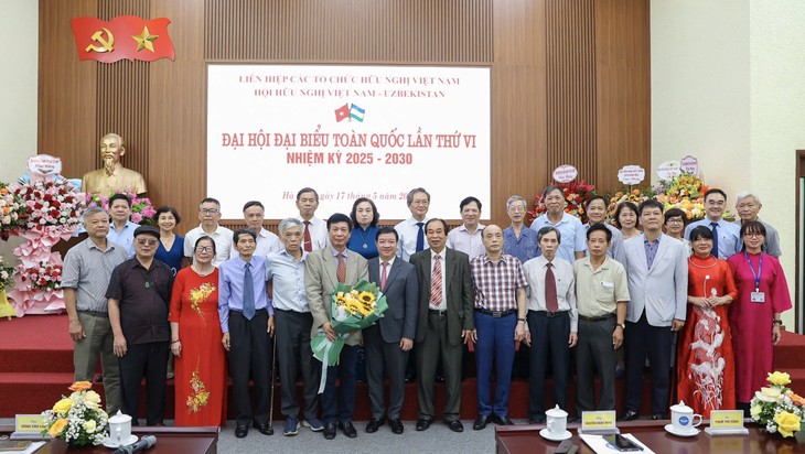 Состоялся 6-й съезд Общества вьетнамо-узбекистанской дружбы - ảnh 1