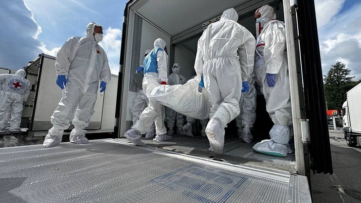 Россия и Украина обменялись телами погибших солдат - ảnh 1