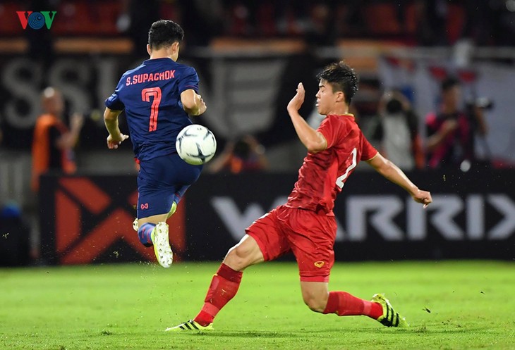 World Cup 2022: Đội tuyển Việt Nam và Thái Lan hòa 0-0 trên sân Thammasat - ảnh 8
