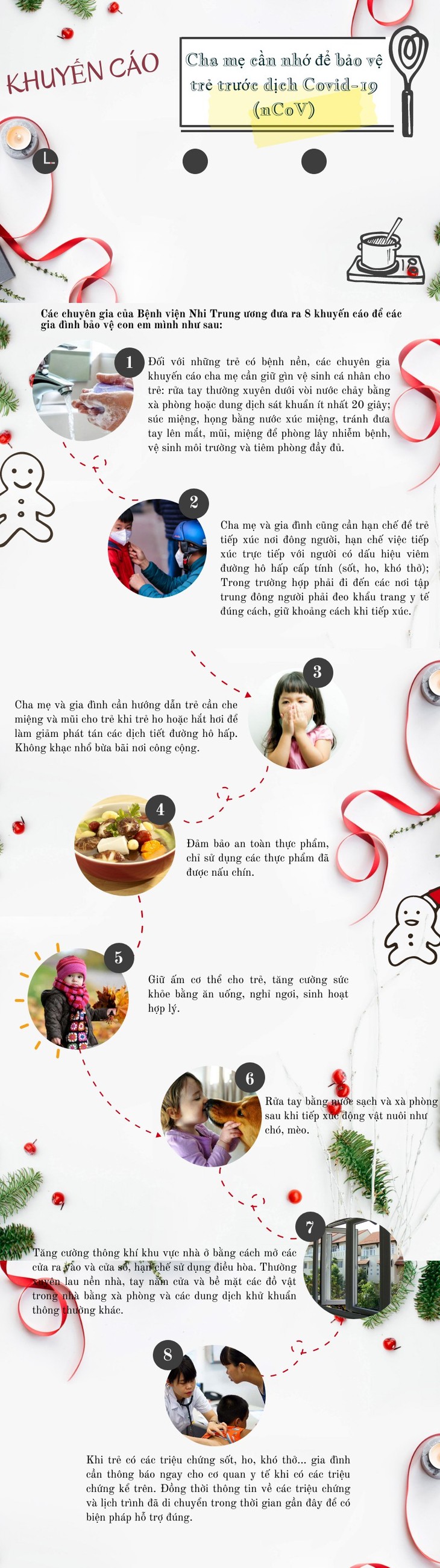 Infographics: Khuyến cáo quan trọng để bảo vệ trẻ trước dịch Covid-19 - ảnh 1