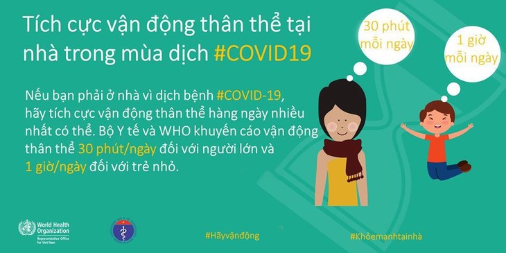 Bộ Y tế hướng dẫn vận động tại nhà để khỏe mạnh chống dịch Covid-19 - ảnh 2