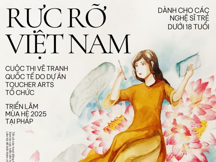 Phát động Cuộc thi vẽ tranh quốc tế “Rực rỡ Việt Nam” - ảnh 1