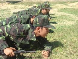 Curso militar en el mar para alumnos - ảnh 1