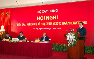 Sector constructivo de Vietnam se esfuerza por elevar la eficiencia en 2012 - ảnh 1