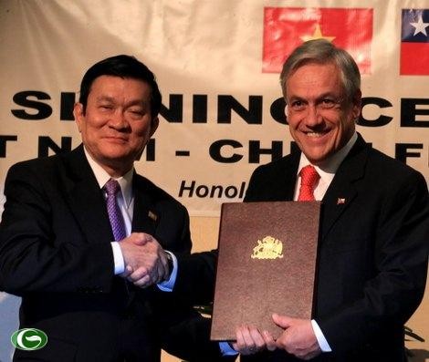 Presidente del Senado chileno inicia visita a Vietnam  - ảnh 1