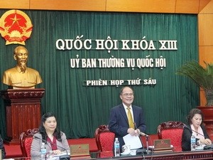 Inaugurada VI reunión del Comité Permanente del Parlamento vietnamita - ảnh 1