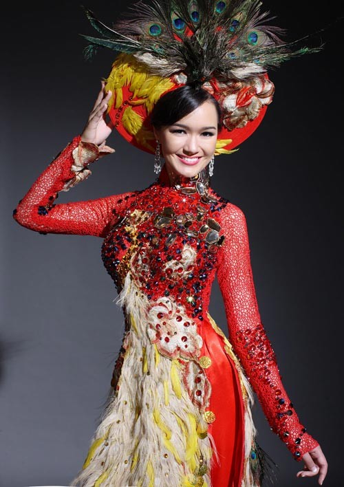 El Ao Dai enorgullece a Vietnam - ảnh 6