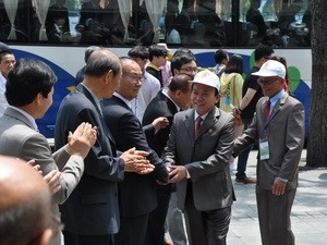 En Corea del Sur víctimas vietnamitas del agente naranja/dioxina - ảnh 1