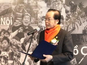 Exposición de amigo surcoreano en apoyo de víctimas vietnamitas de guerra - ảnh 1