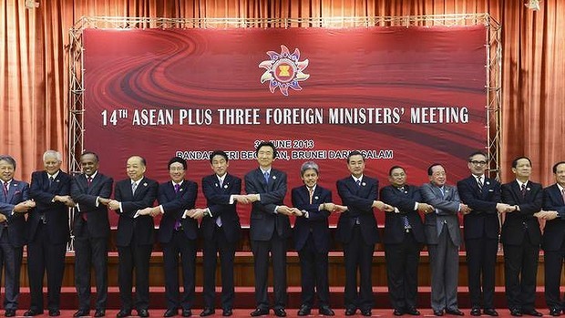 ASEAN sesiona con sus  principales socios asiáticos - ảnh 1