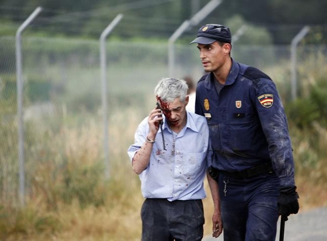 Exceso de velocidad, posible causa del accidente ferroviario en España - ảnh 1