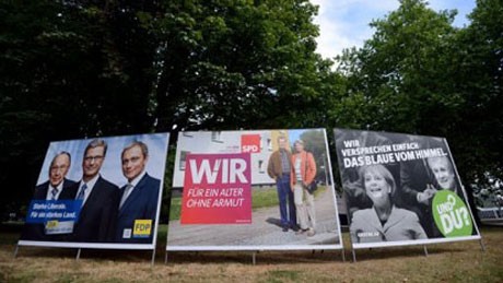 Elecciones en Alemania con ventajas para la canciller Angela Merkel - ảnh 1