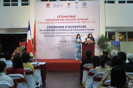 Inauguran Semana de Cultura de Toulouse en Hanoi - ảnh 1