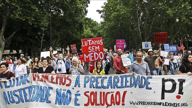 Vive Portugal nueva jornada de manifestaciones contra política de austeridad - ảnh 1