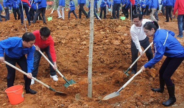 Participan vietnamitas en pre-Festival Juvenil Vietnam-China - ảnh 1