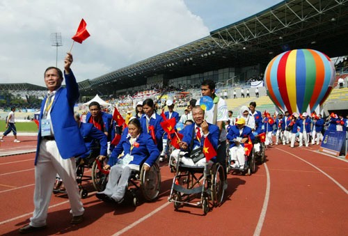 Vietnam en cuarto lugar en Paralímpicos del Sudeste Asiático - ảnh 1