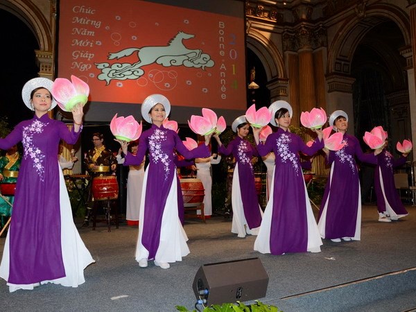 Tet Vietnam llega al ayuntamiento de París - ảnh 1