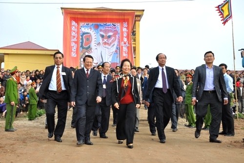 Celebran fiesta milenaria de “tịch điền”, por el inicio de los cultivos del año - ảnh 1