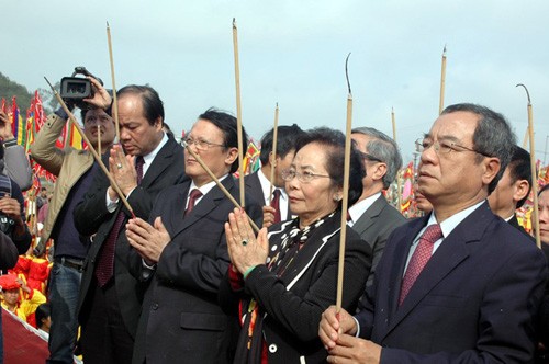 Celebran fiesta milenaria de “tịch điền”, por el inicio de los cultivos del año - ảnh 5