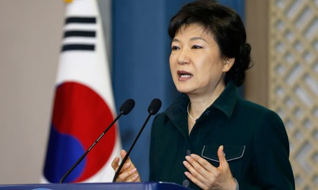 Urge presidenta surcoreana a Corea del Norte a abandonar su programa nuclear                         - ảnh 1