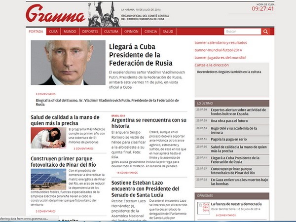 Impulsan cooperación entre órganos de prensa de Ciudad Ho Chi Minh y Cuba - ảnh 1