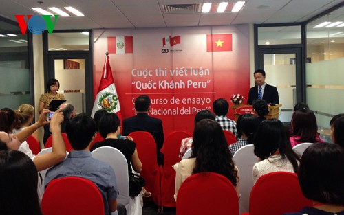 Concurso de ensayo sobre Perú en Vietnam para mejor entendimiento mutuo entre ambos países  - ảnh 2